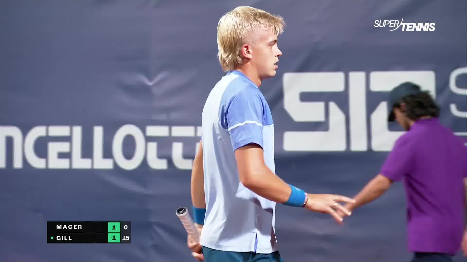 ATP Challenger Todi 1T - Mager vs Gill, gli highlights
