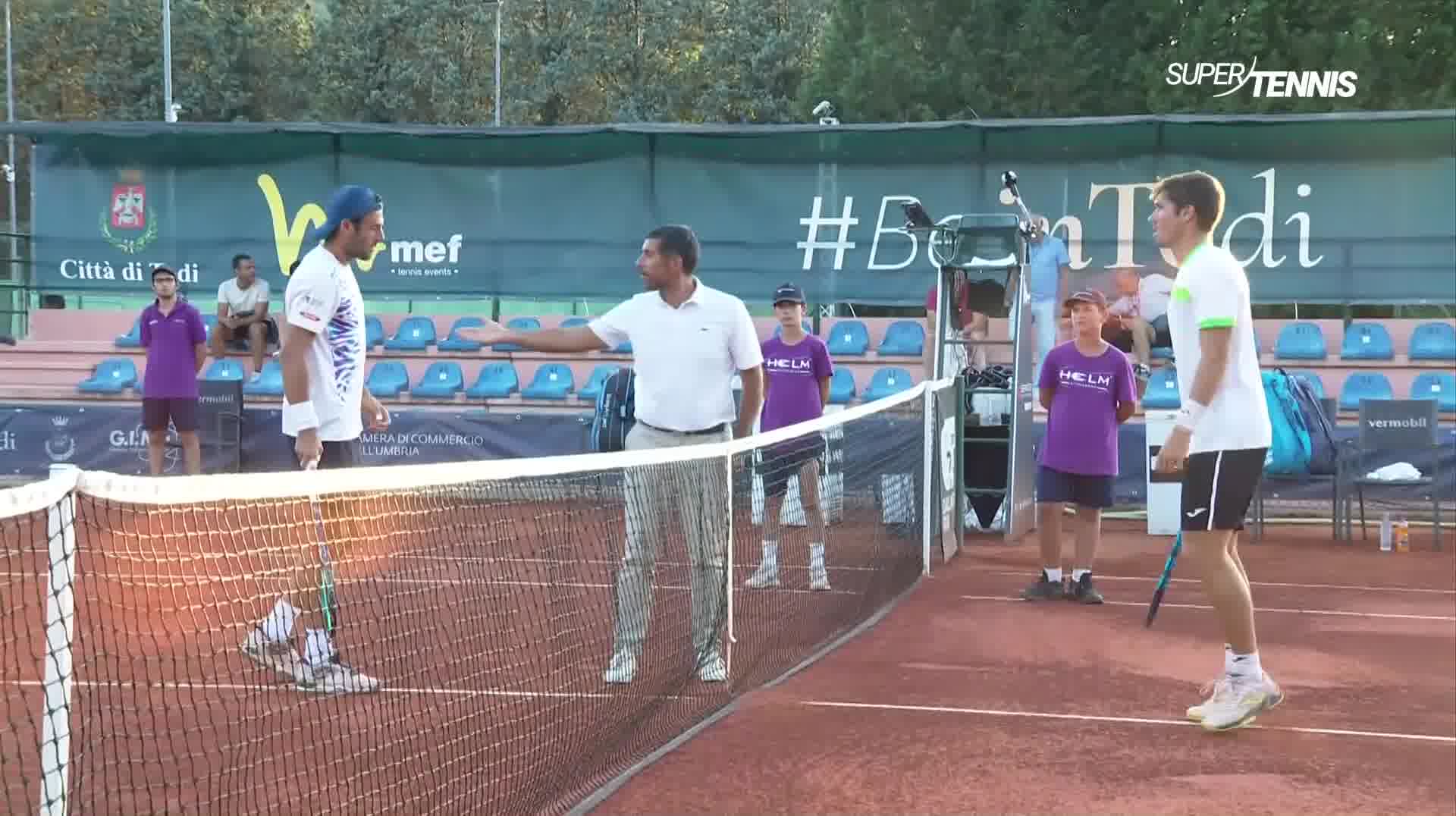 ATP Challenger Todi 2T - Travaglia vs Lopez Montagud, gli highlights
