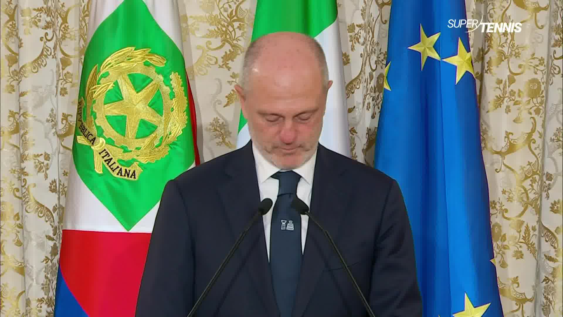 Le parole di Binaghi al Quirinale 